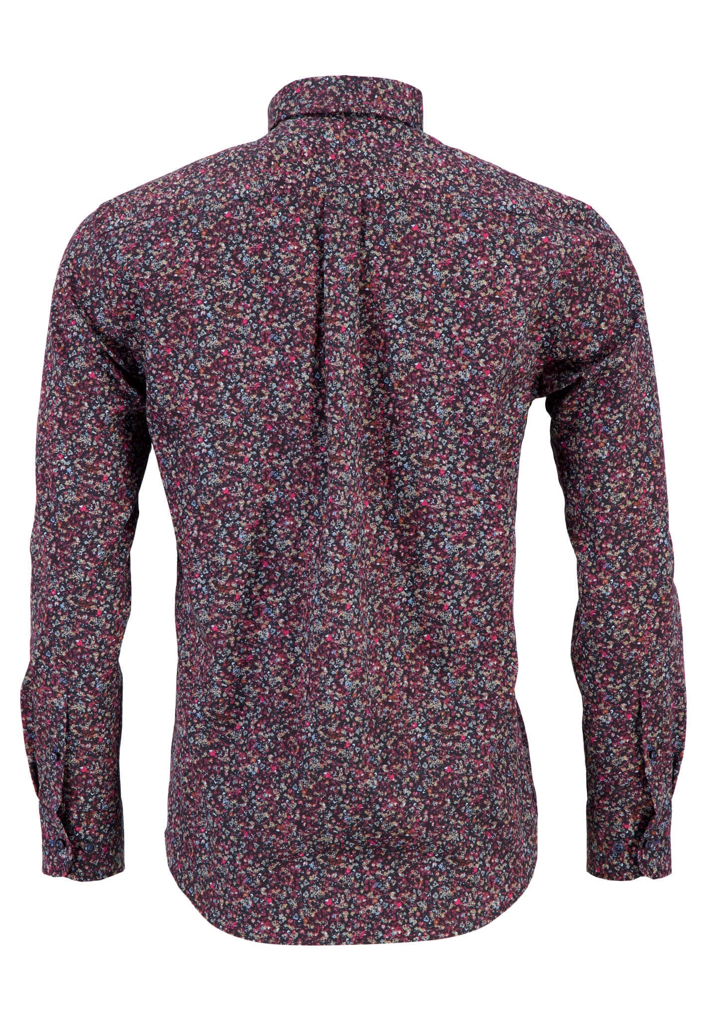 Fynch-Hatton Winter Prints Minimals Long Sleeve Shirt