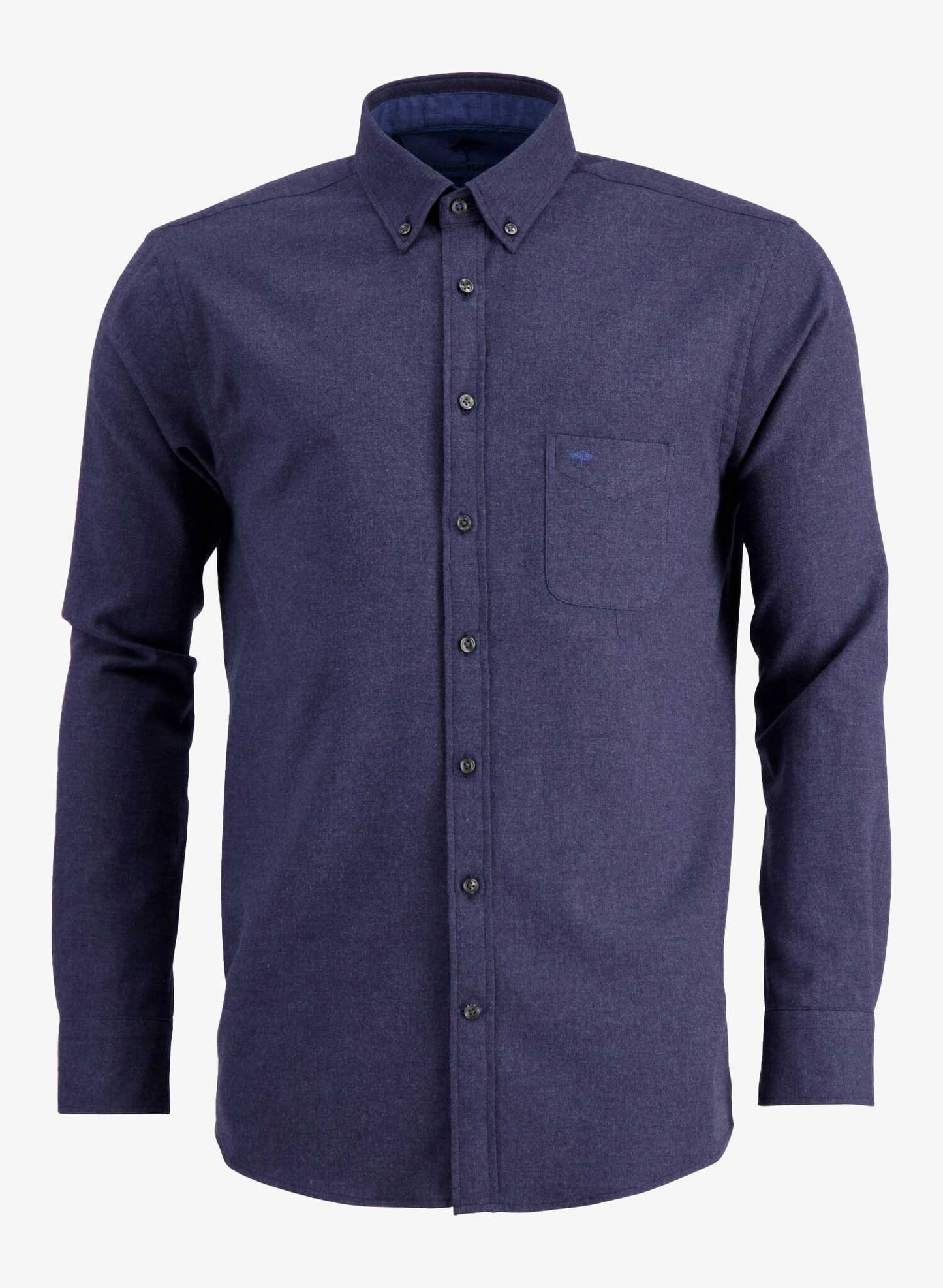 Fynch-Hatton Soft Flannel shirt Navy